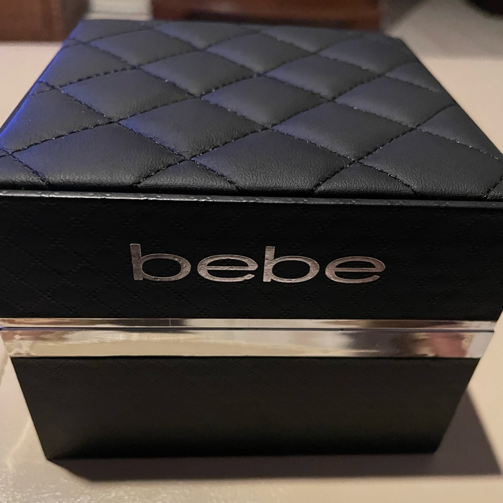 BEBE DESIGNER WATCH WITH BRACELETS